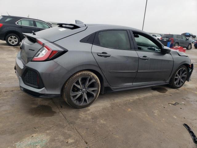 SHHFK7H40JU212077 - 2018 HONDA CIVIC SPORT GRAY photo 3