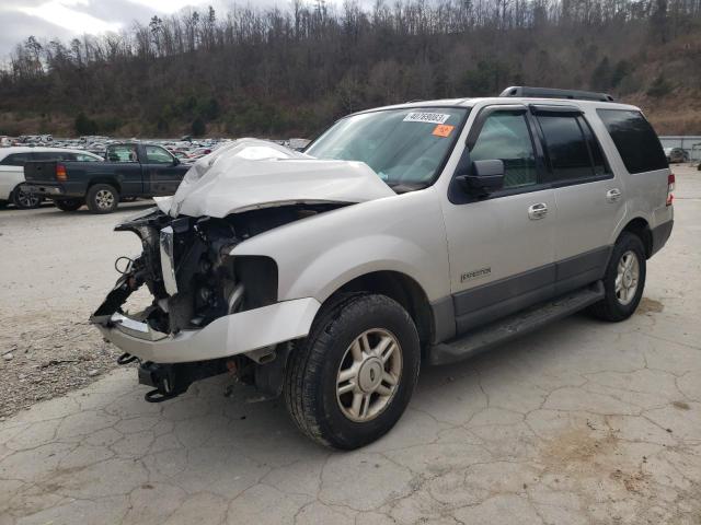 1FMFU16597LA24292 - 2007 FORD EXPEDITION XLT SILVER photo 1