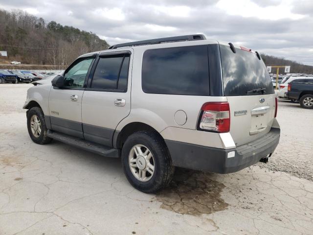 1FMFU16597LA24292 - 2007 FORD EXPEDITION XLT SILVER photo 2