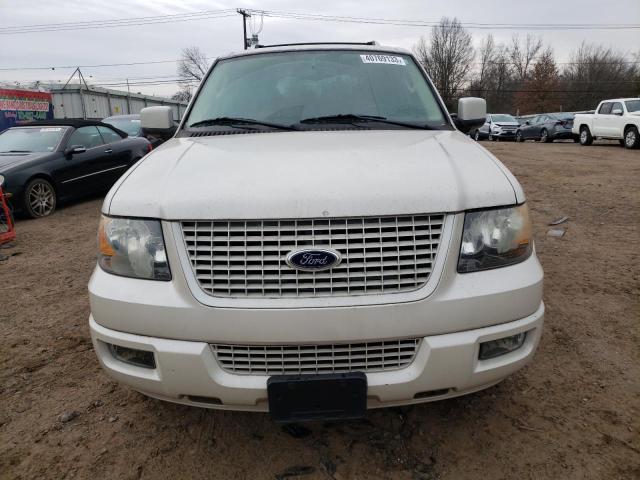 1FMFU19525LA90580 - 2005 FORD EXPEDITION LIMITED WHITE photo 5