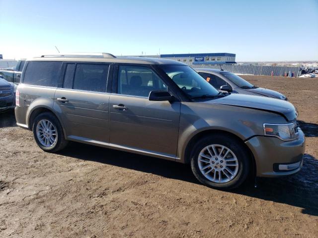 2FMGK5C86EBD28547 - 2014 FORD FLEX SEL GRAY photo 4