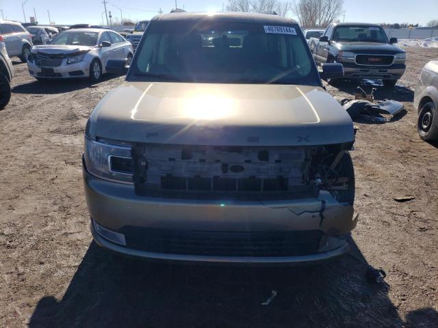 2FMGK5C86EBD28547 - 2014 FORD FLEX SEL GRAY photo 5