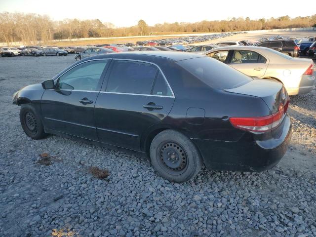 1HGCM56393A080348 - 2003 HONDA ACCORD LX BLACK photo 2