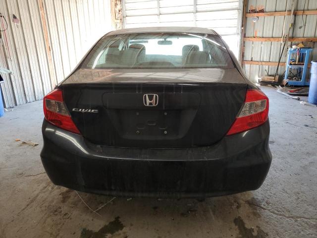 19XFB2F80CE067318 - 2012 HONDA CIVIC EX BLACK photo 6