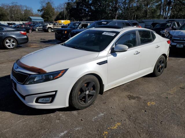 KNAGM4A7XF5624919 - 2015 KIA OPTIMA LX WHITE photo 1