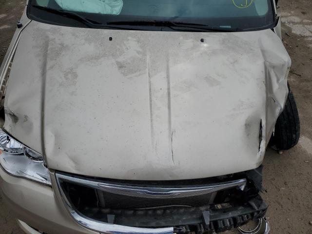 2C4RC1BGXER372294 - 2014 CHRYSLER TOWN & COU TOURING ოქროსფერი ფოტო 11