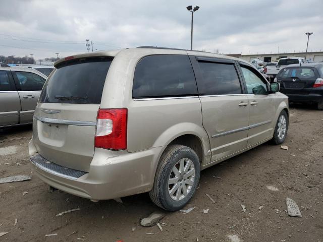 2C4RC1BGXER372294 - 2014 CHRYSLER TOWN & COU TOURING ოქროსფერი ფოტო 3