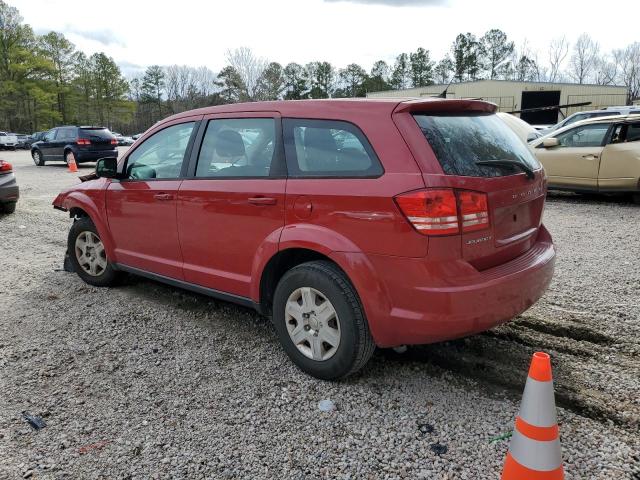 3C4PDCAB1CT306894 - 2012 DODGE JOURNEY SE RED photo 2