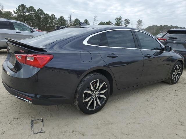 1G1ZG5ST6NF183814 - 2022 CHEVROLET MALIBU RS შავი ფოტო 3