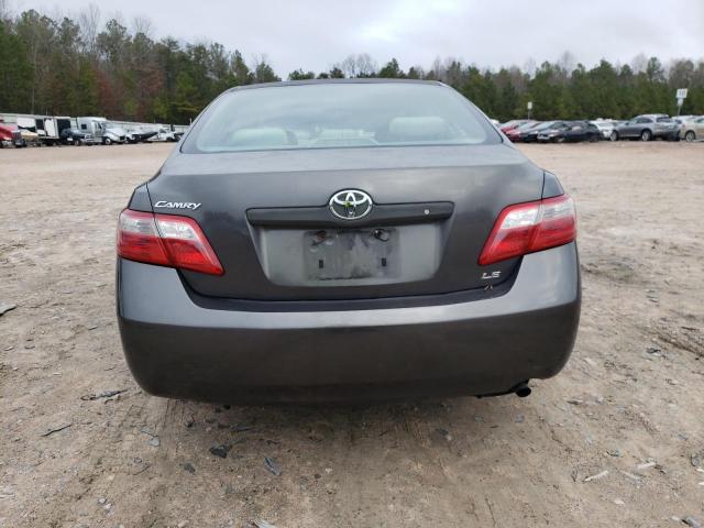 JTNBE46K373072664 - 2007 TOYOTA CAMRY CE GRAY photo 6