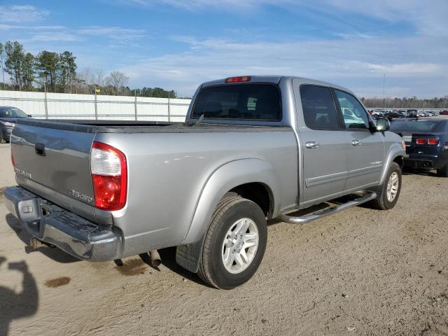 5TBDT441X6S522720 - 2006 TOYOTA TUNDRA DOUBLE CAB SR5 SILVER photo 3