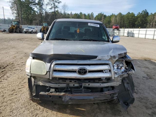 5TBDT441X6S522720 - 2006 TOYOTA TUNDRA DOUBLE CAB SR5 SILVER photo 5