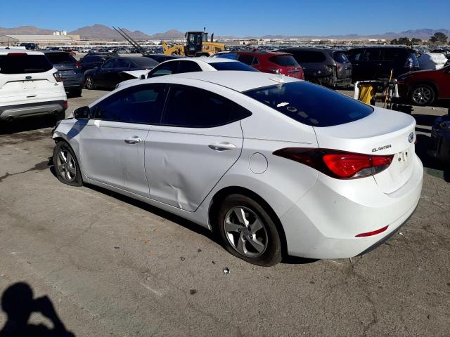 5NPDH4AE7FH593234 - 2015 HYUNDAI ELANTRA SE WHITE photo 2