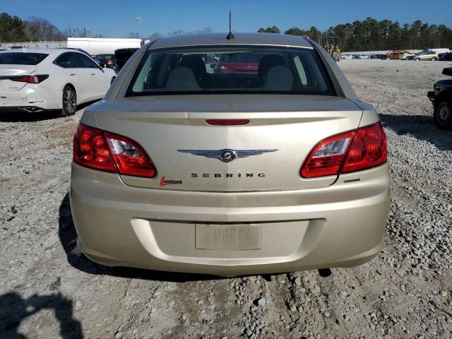 1C3CC4FB0AN211647 - 2010 CHRYSLER SEBRING TOURING GOLD photo 6