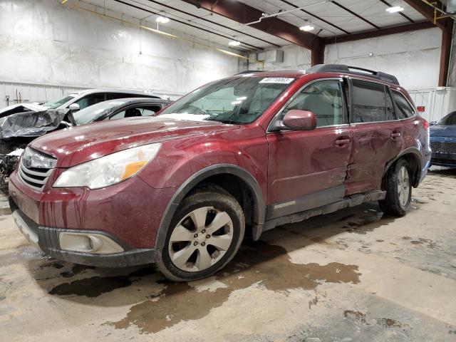 4S4BRCKC6B3397850 - 2011 SUBARU OUTBACK 2.5I LIMITED RED photo 1