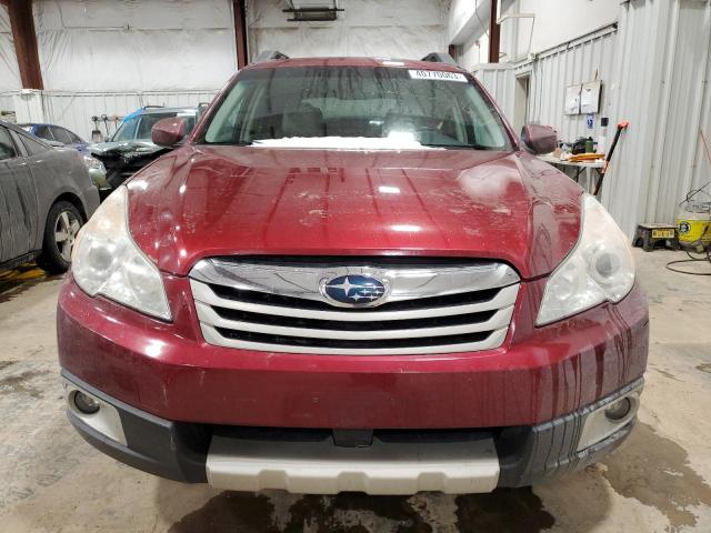 4S4BRCKC6B3397850 - 2011 SUBARU OUTBACK 2.5I LIMITED RED photo 5