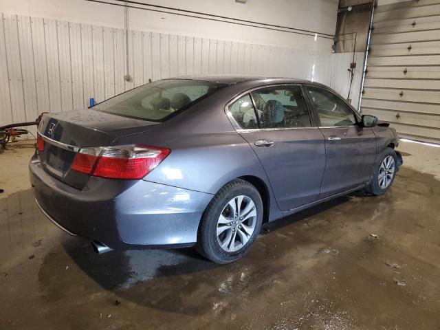 1HGCR2F32EA196977 - 2014 HONDA ACCORD LX GRAY photo 3