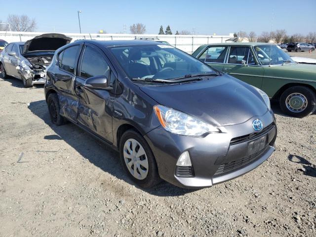 JTDKDTB31C1516128 - 2012 TOYOTA PRIUS C GRAY photo 4