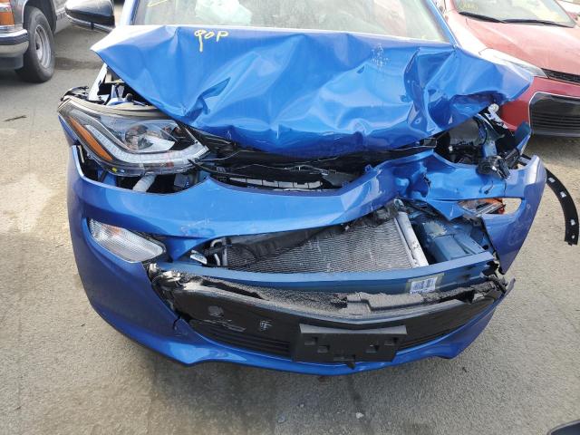 1G1FY6S07M4107153 - 2021 CHEVROLET BOLT EV LT BLUE photo 11