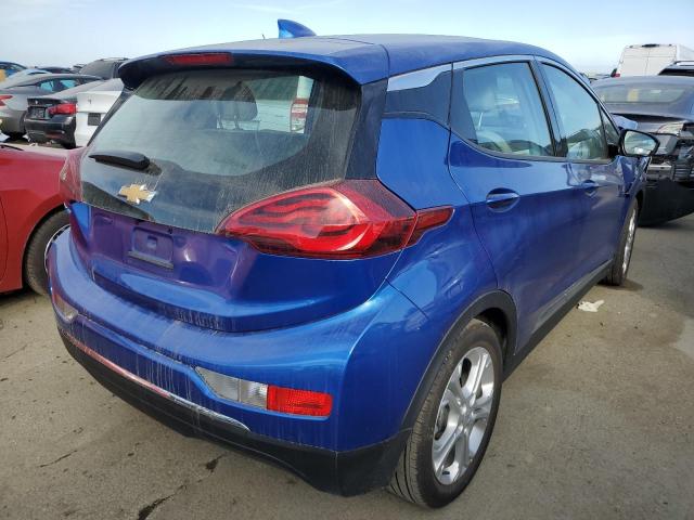 1G1FY6S07M4107153 - 2021 CHEVROLET BOLT EV LT BLUE photo 3