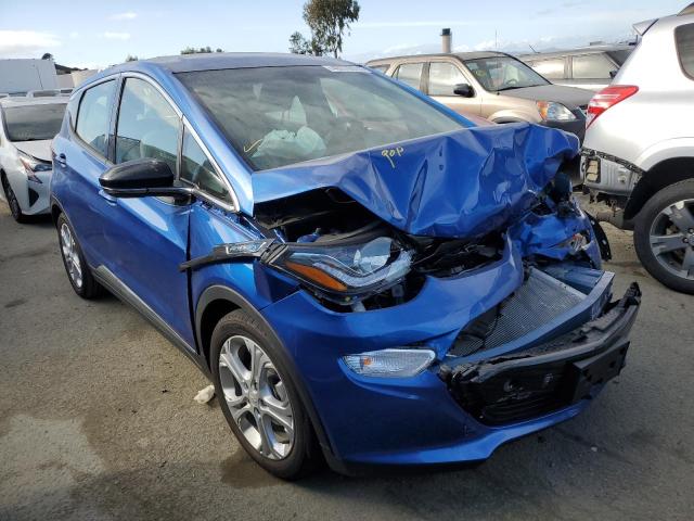 1G1FY6S07M4107153 - 2021 CHEVROLET BOLT EV LT BLUE photo 4