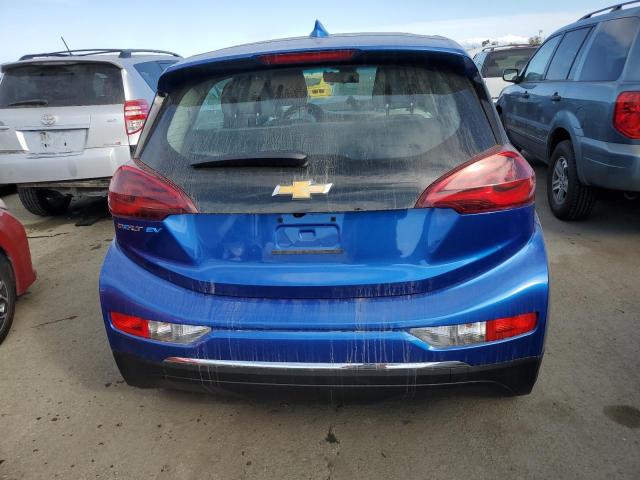 1G1FY6S07M4107153 - 2021 CHEVROLET BOLT EV LT BLUE photo 6