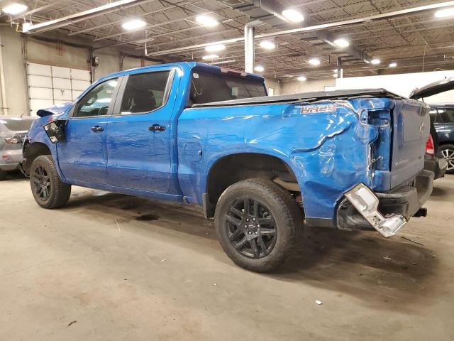 3GCUDFE80PG159128 - 2023 CHEVROLET SILVERADO2 K1500 LT TRAIL BOSS BLUE photo 2