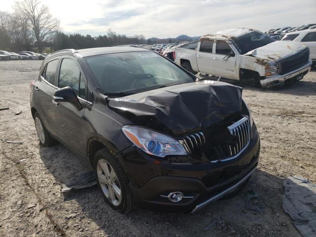 KL4CJHSB6FB159121 - 2015 BUICK ENCORE PREMIUM BROWN photo 4