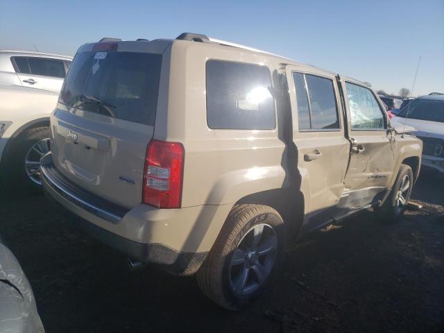 1C4NJRFB8GD799416 - 2016 JEEP PATRIOT LATITUDE BEIGE photo 3