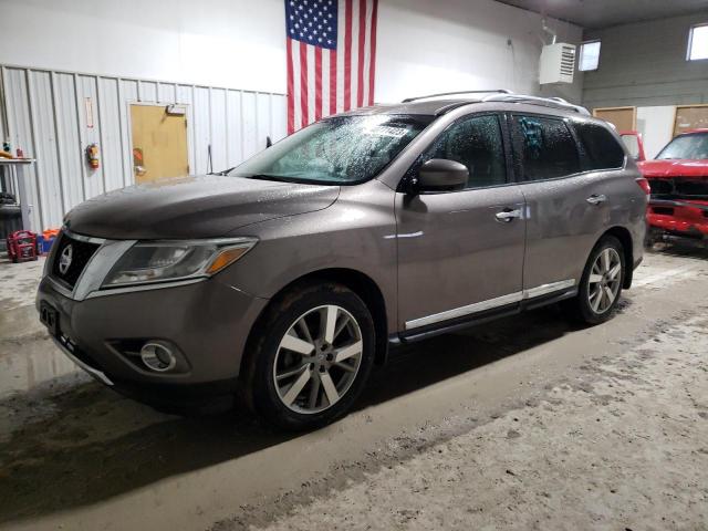 5N1AR2MM0DC663913 - 2013 NISSAN PATHFINDER S BROWN photo 1