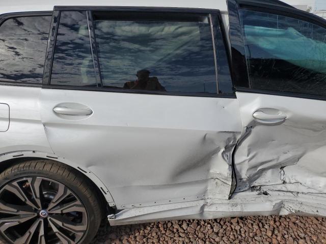 5UX33EM02P9N46251 - 2023 BMW X7 M60I WHITE photo 10