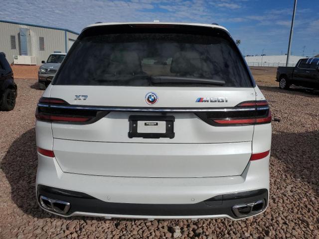 5UX33EM02P9N46251 - 2023 BMW X7 M60I WHITE photo 6