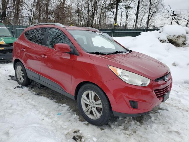 KM8JUCAC6BU212654 - 2011 HYUNDAI TUCSON GLS RED photo 4