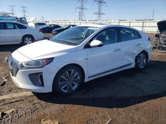 KMHC85LC2HU035311 - 2017 HYUNDAI IONIQ LIMITED WHITE photo 1