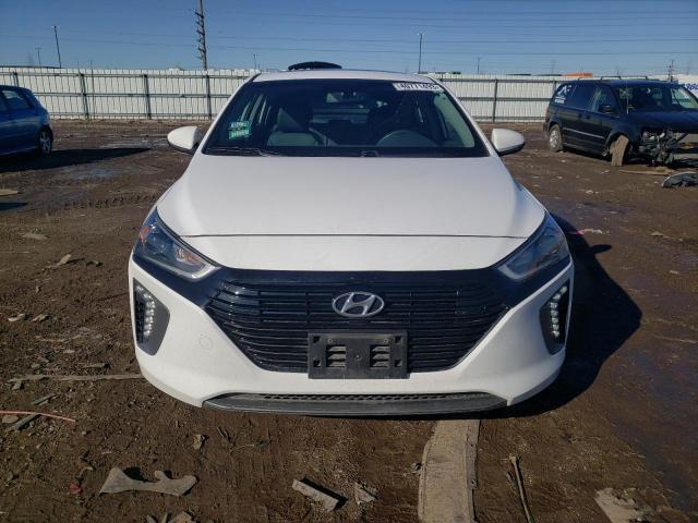 KMHC85LC2HU035311 - 2017 HYUNDAI IONIQ LIMITED WHITE photo 5