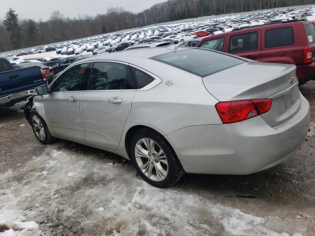 2G1115SLXE9291862 - 2014 CHEVROLET IMPALA LT SILVER photo 2