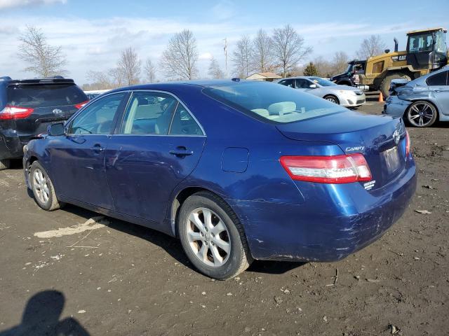 4T1BF3EK8BU724092 - 2011 TOYOTA CAMRY BASE BLUE photo 2