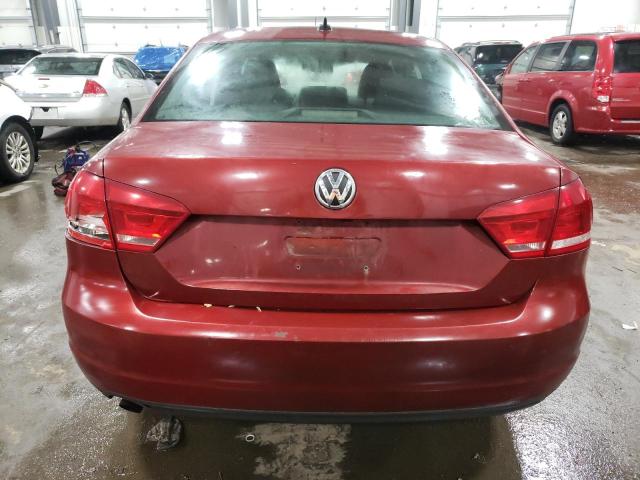 1VWAS7A37FC073788 - 2015 VOLKSWAGEN PASSAT S BURGUNDY photo 6