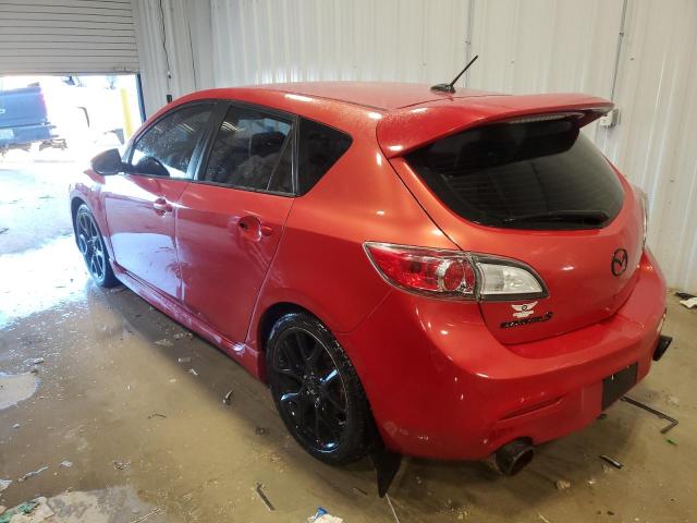JM1BL1H30A1296878 - 2010 MAZDA SPEED 3 RED photo 2