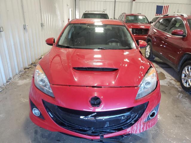 JM1BL1H30A1296878 - 2010 MAZDA SPEED 3 RED photo 5