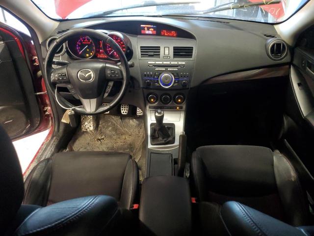 JM1BL1H30A1296878 - 2010 MAZDA SPEED 3 RED photo 8