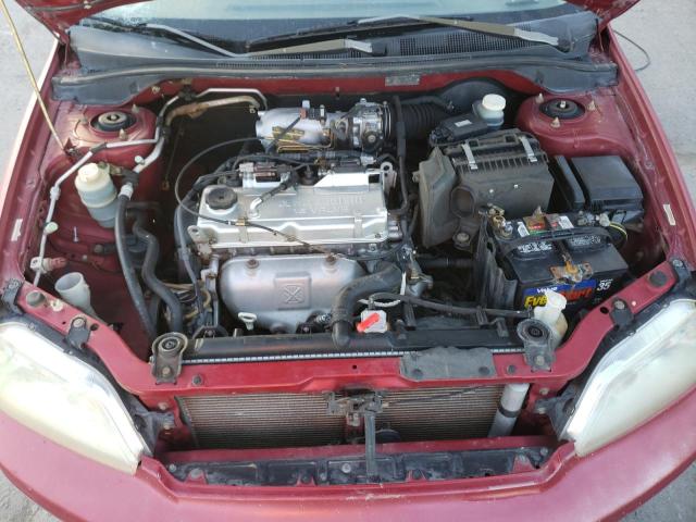 JA3AJ26E42U075472 - 2002 MITSUBISHI LANCER ES RED photo 11