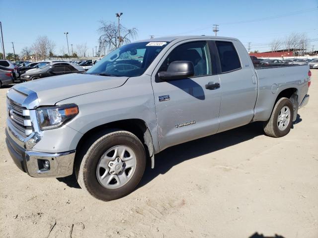 5TFRY5F11MX276469 - 2021 TOYOTA TUNDRA DOUBLE CAB SR/SR5 GRAY photo 1