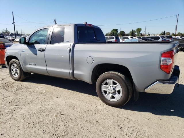 5TFRY5F11MX276469 - 2021 TOYOTA TUNDRA DOUBLE CAB SR/SR5 GRAY photo 2