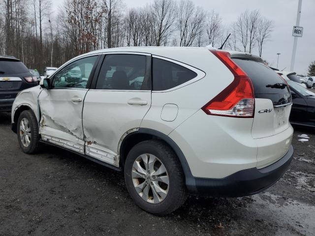 5J6RM4H5XEL046941 - 2014 HONDA CR-V EX WHITE photo 2