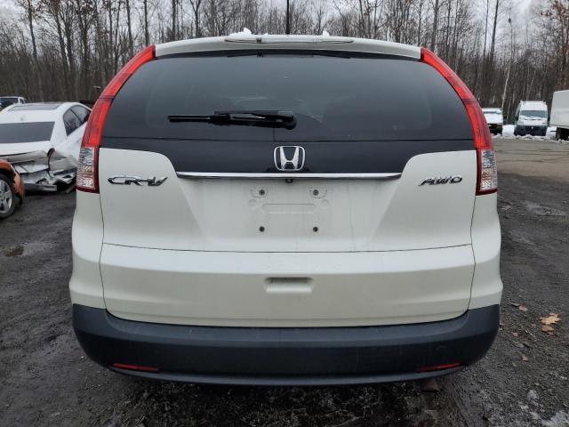 5J6RM4H5XEL046941 - 2014 HONDA CR-V EX WHITE photo 6