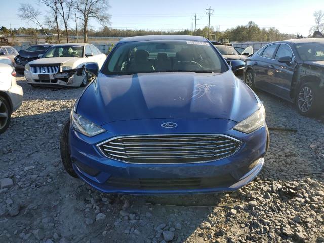 3FA6P0G74HR179959 - 2017 FORD FUSION S BLUE photo 5