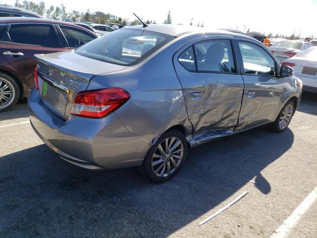 ML32F4FJ5HH004110 - 2017 MITSUBISHI MIRAGE G4 SE GRAY photo 3