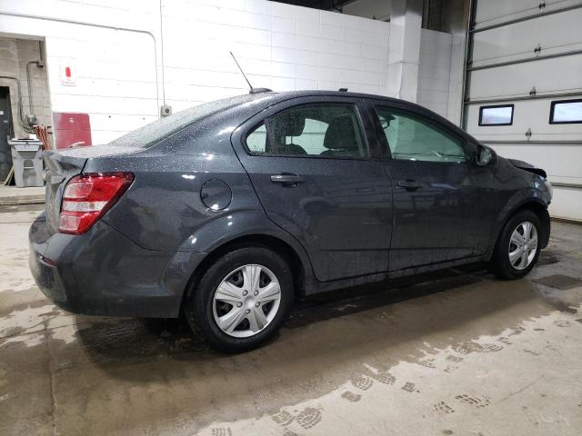 1G1JB5SG3H4159050 - 2017 CHEVROLET SONIC LS 灰色 照片 3