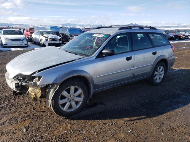 4S4BP61C877328005 - 2007 SUBARU LEGACY OUTBACK 2.5I SILVER photo 1